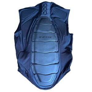 Dainese No Impact Motorcycle Back Protector With Gilet Motorbike SzL Body Armour